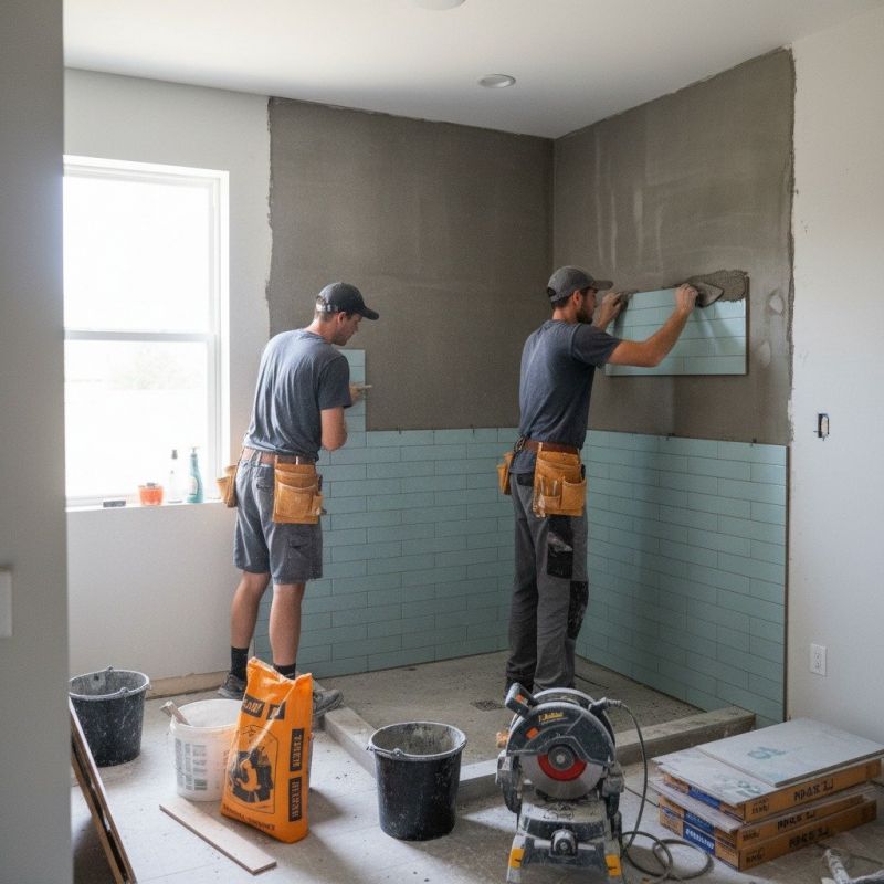 Shower Floor Tiling in Littleton, CO