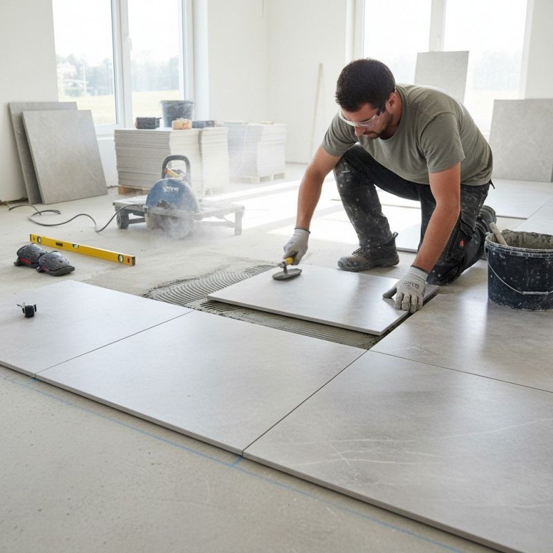 Tile Floor Installation in Fredericksburg, VA