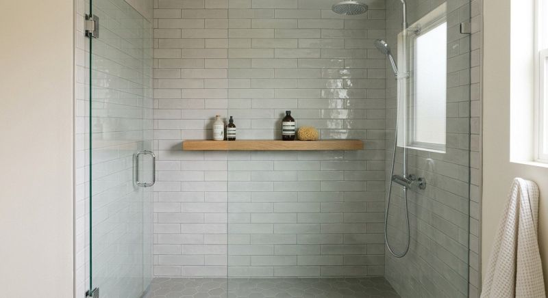 Tile Shower Floor Installation in Longmont, CO